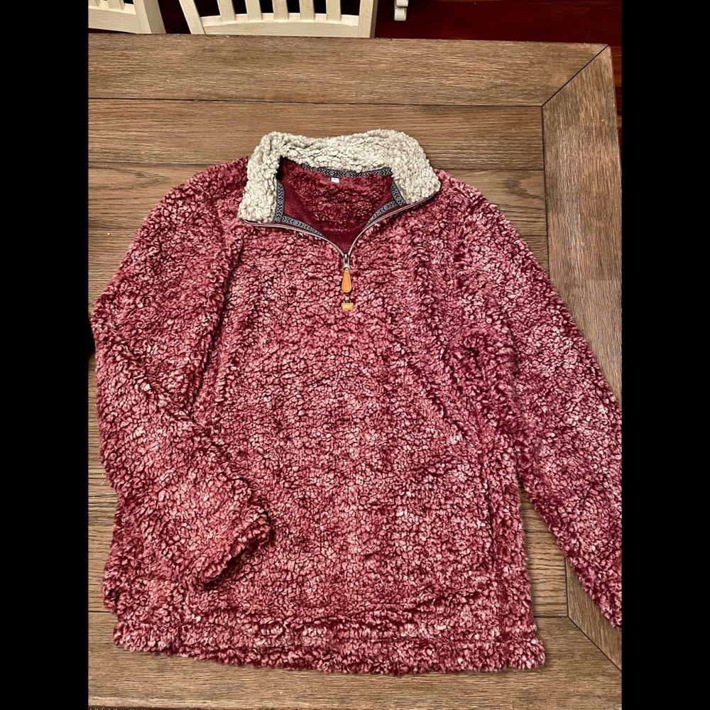 Warm Hugs Sherpa Pullover